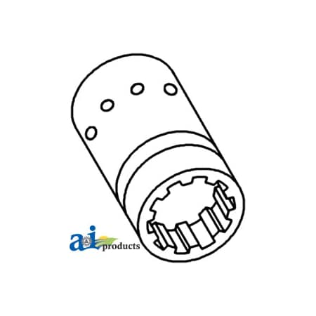 A & I Products Coupling, Drive Shaft 7" x2" x2" A-1871924M1